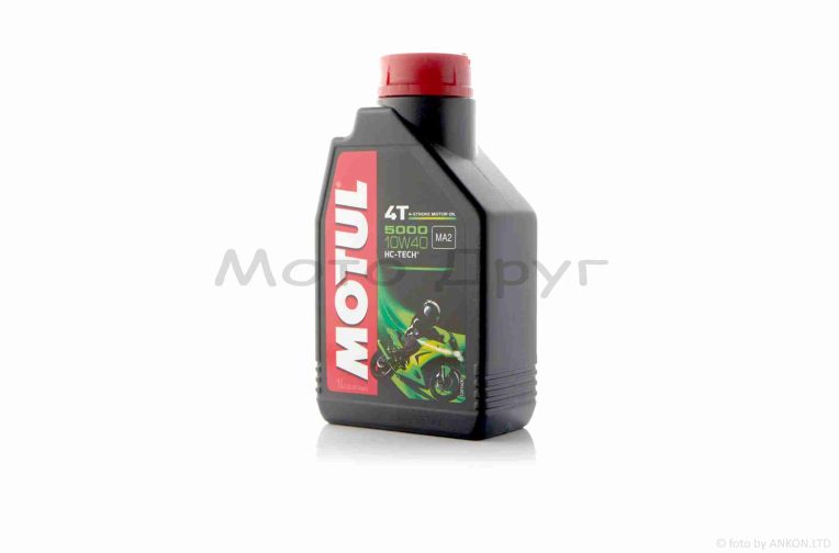 Олія моторна 4T, 1л напівсинтетика “MOTUL” (10W40, 5000) ФРАНЦІЯ