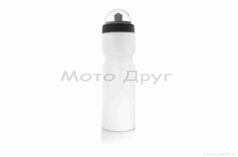 Бутылка для воды вело  750ml, белая