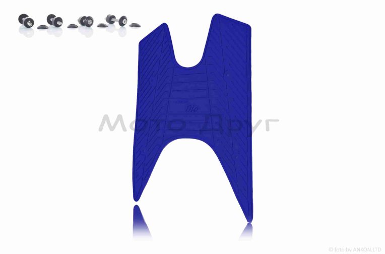 Пластик DIO AF18/25 коврик (+крепление, синий)