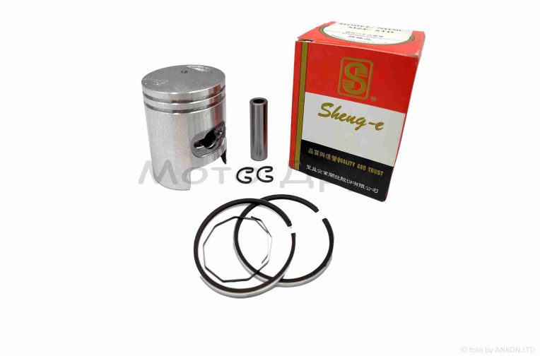 Поршень к-кт LEAD SS, NH50 STD 40.00  “SEE”  (Sheng-E, чавунні кільця) ТАЙВАНЬ