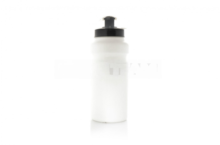 Бутылка для воды вело  500ml, белая