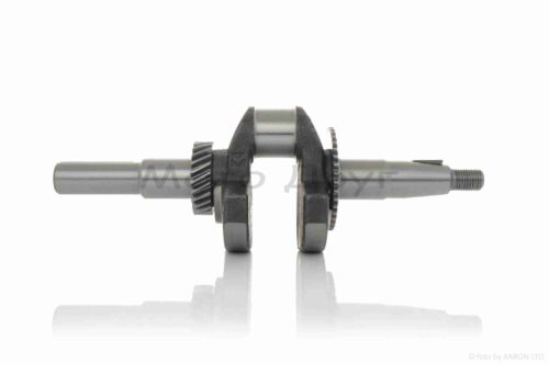 Коленвал м/б 168F  под шпонку 20mm  +гайка, шпонка — изображение 3