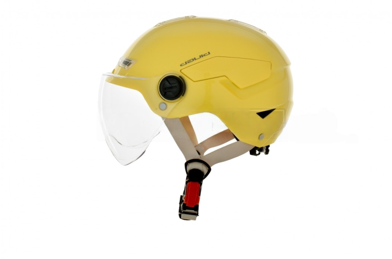 Шлем каска  “DAVID”  (#D316, желтый, регулятор размера S/M АБС-пластик)