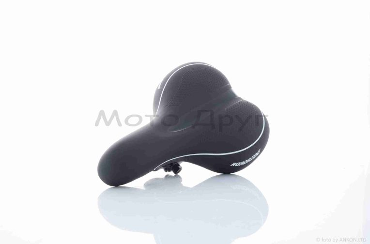 Седло вело  пластмассовая основа, черное  “ROADRIDE”  #SD-8022