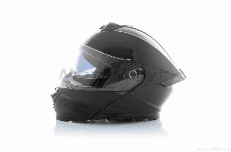 Шлем трансформер  “IBK”  (#900  черный,  очки, XL)