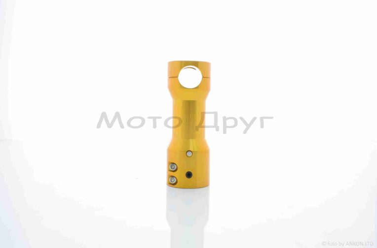 Кріплення відкритого керма на скутера (винос)  29mm, жовтий