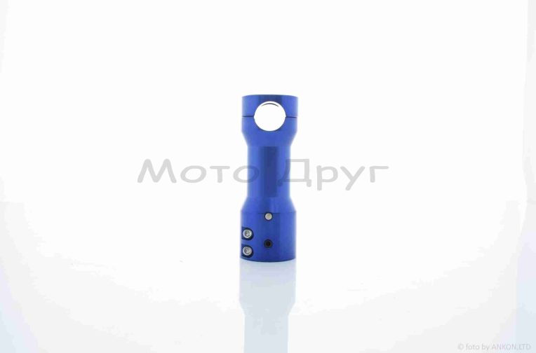 Кріплення відкритого керма на скутера (винос)  29mm, синій