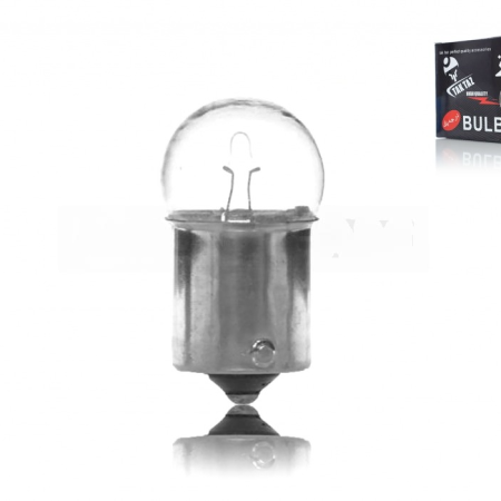 Лампа поворотов и габаритов G18 (BA15D) 12V 10W белая