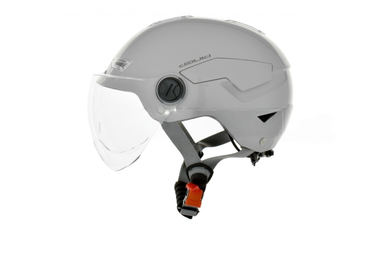 Шлем каска  “DAVID”  (#D316, серый, регулятор размера S/M, АБС-пластик)