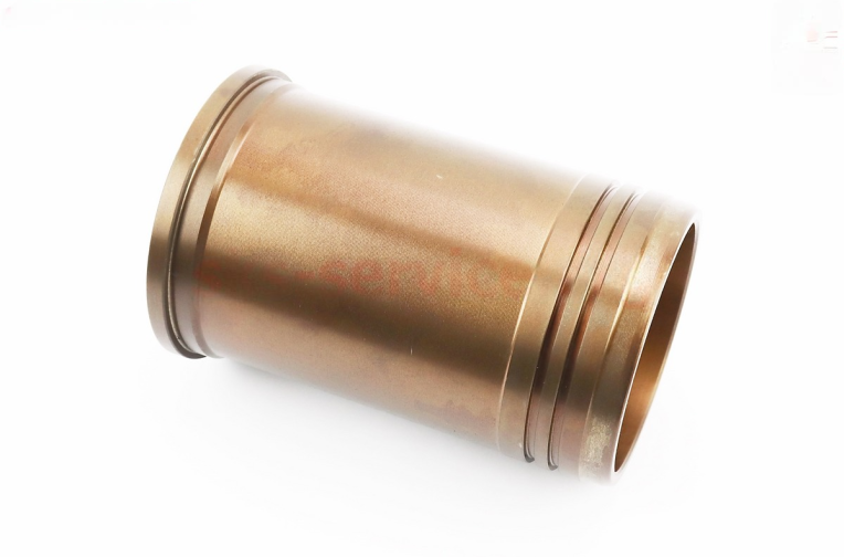 Гильза цилиндра R185N (H-160mm, Dпоршня-85mm, Dвенца-105,7mm, Dверх.пояс-98,00mm, Dниж.пояс-98,00mm), желтая, с насечкой