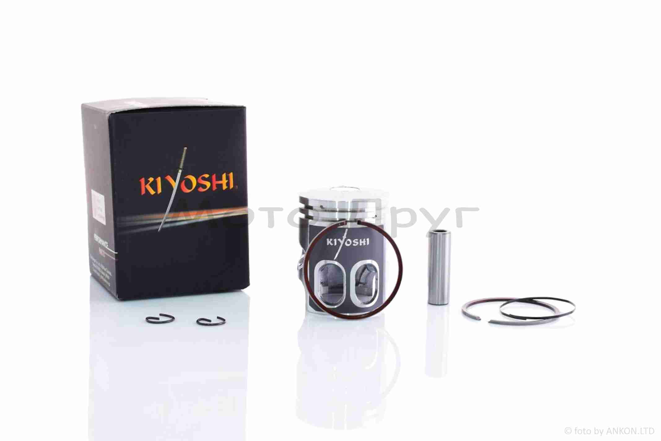 Поршень к-кт STELS (2T ремінь), KEEWAY STD 40mm p-12 тефлон "KIYOSHI" ТАЙВАНЬ - Зображення 2