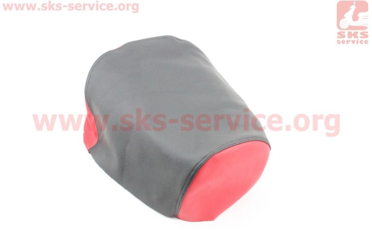 Чехол сиденья переднего (эластичный, прочный материал) черный/красный