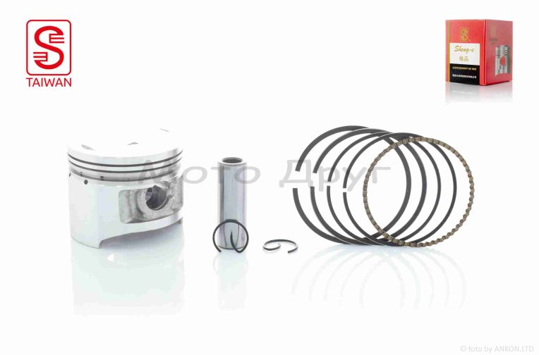 Поршень к-кт CYGNUS XC125, BELUGA 125 STD 49.00 p-13 “SEE” (Sheng-E) ТАЙВАНЬ