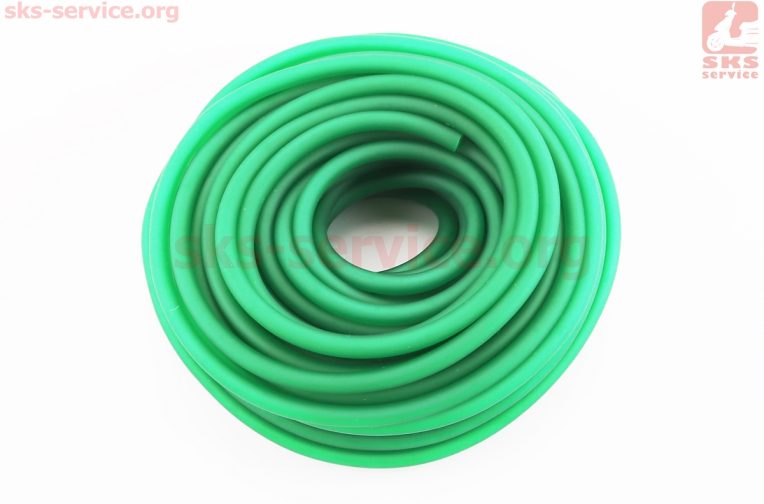 Шланг топливный 5×8мм – 20метр., зеленый “силикон”