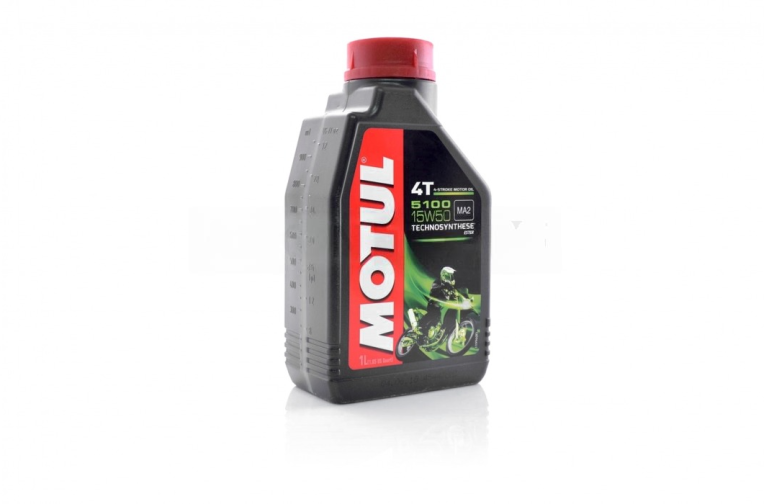 Олія моторна 4T, 1л напівсинтетика “MOTUL” (15W50, 5100) ФРАНЦІЯ