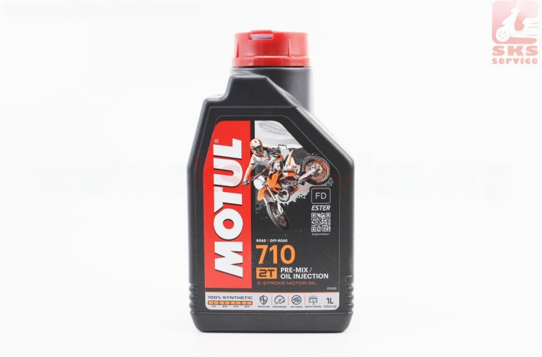 Масло 2T – синтетическое для мототехники “710 SYNTHETIC 100%”, 1L