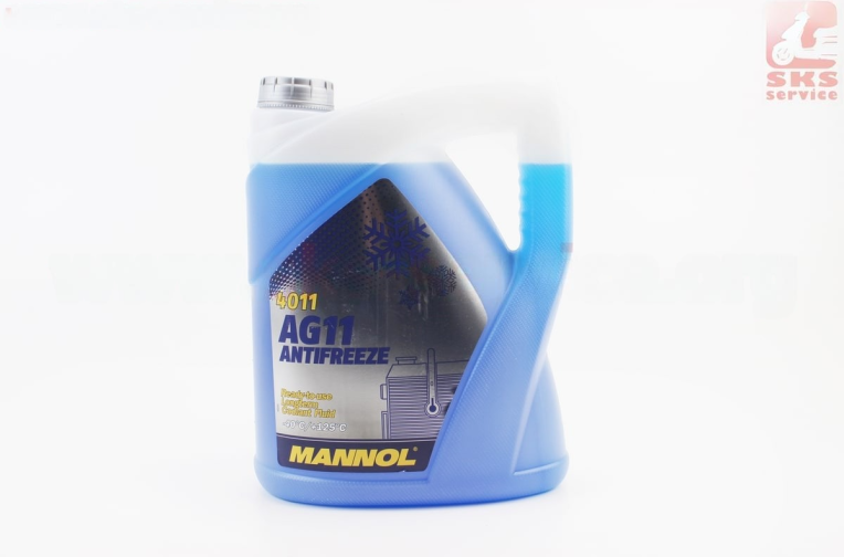 Жидкость охлаждающая -40°C “АНТИФРИЗ АG11”, голубая 5L