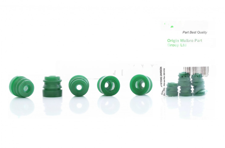 Сайлентблоки (амортизаторы) пилы к-кт  Goodluck 4500/5200  силикон, зеленые