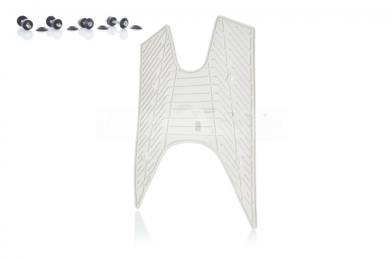 Пластик  DIO AF18/25  коврик  (+крепление, белый)