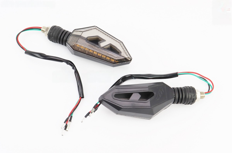 Поворот диодный на гибкой ножке + стоп сигнал/габарит LED СТРЕЛА тип 1″секвентальный”, 2шт