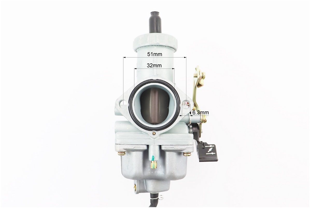Карбюратор PZ 32 СВ/CG-250/300 (d=32), дросель під трос - Зображення 3