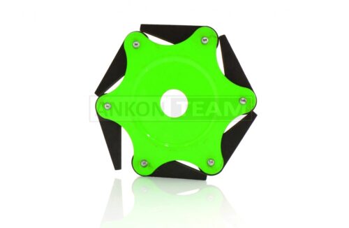 Ніж сегментний коси 6T гартований +вороніння (зелений)