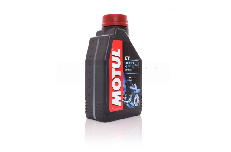 Олія моторна 4T, 1л мінералка “MOTUL” (20W50, 3000) ФРАНЦІЯ