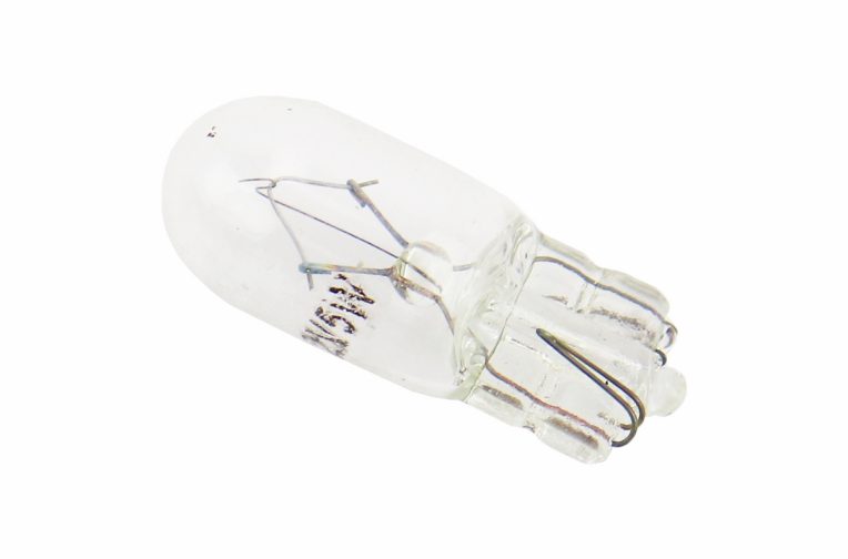 Лампа поворота (белая без цоколя) 12V/5W T10