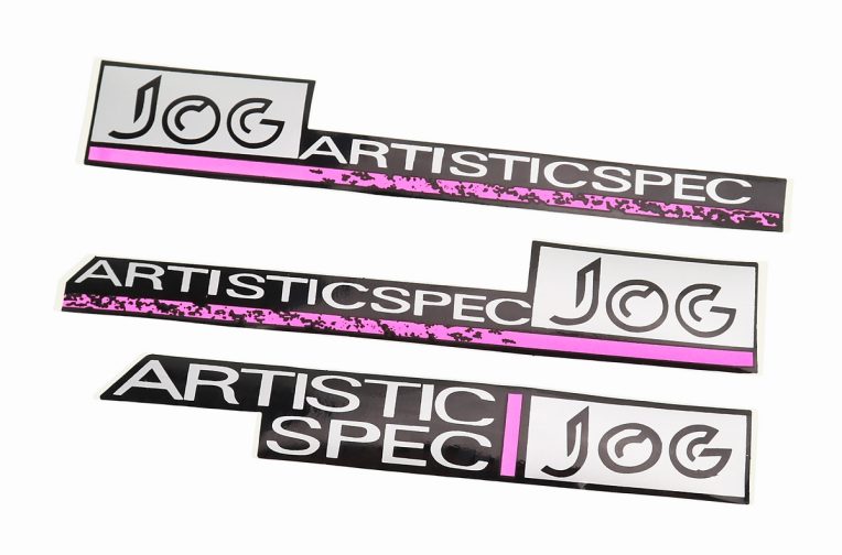Наклейка “JOG-ARTISTIC” 3шт  (23,5х3,5см)