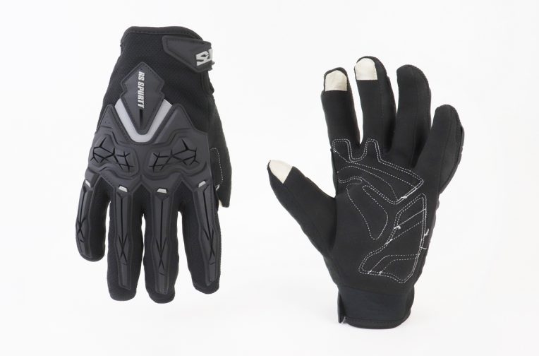 Перчатки мотоциклетні XL-Чорні (сенсорний палець) тип 1
