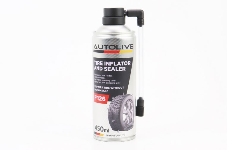 Герметик для быстрого ремонта шин “TIRE INFLATOR SEALER”,  Аэрозоль 450ml