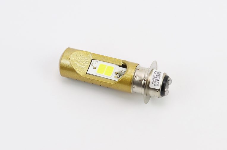 Лампа фары диодная P15D-25-1 – LED-2 (желтая)
