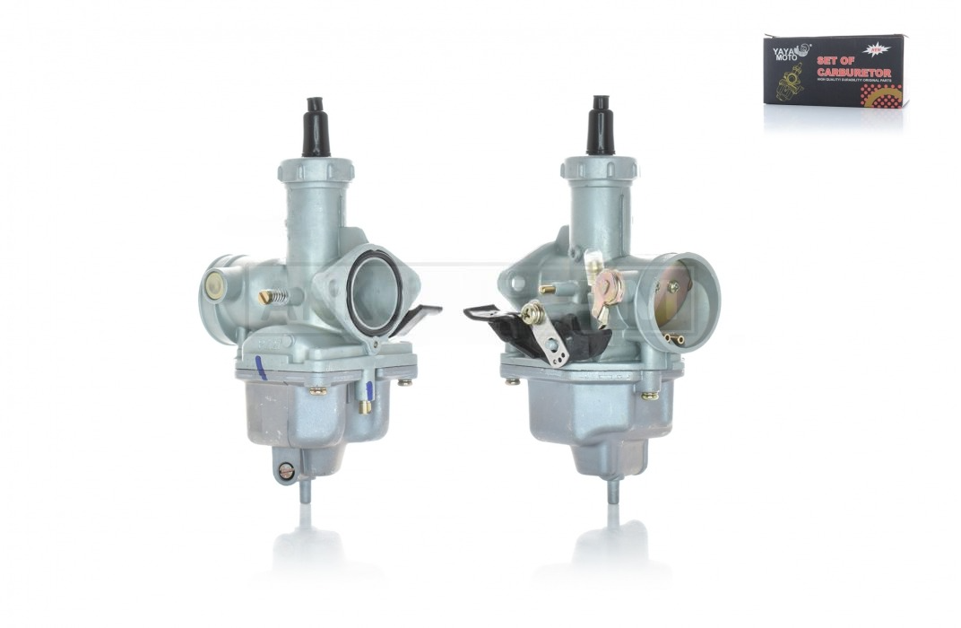 Карбюратор PZ27 подсос ручной слева (трещетка) “YM”