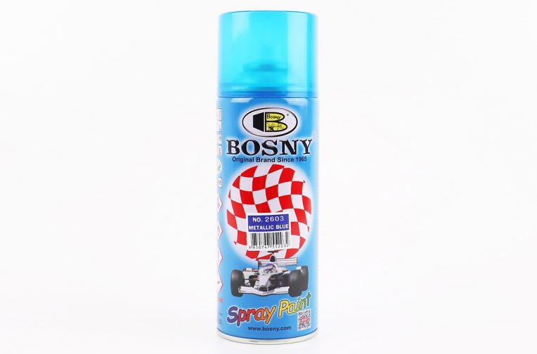 Фарба акрилова №2603 “СИНІЙ МЕТАЛІК”, Аерозоль 400ml