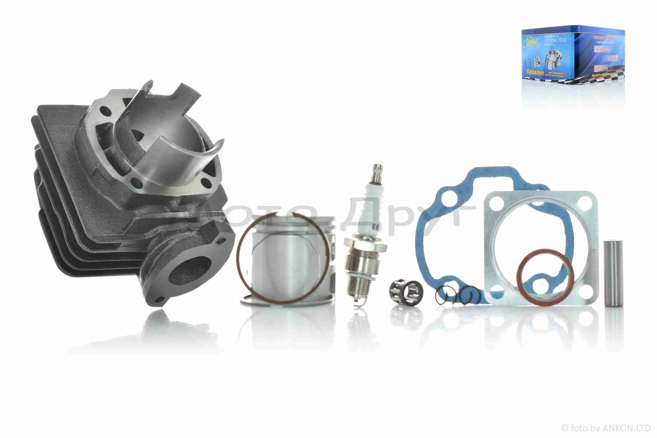 Поршневая группа (ЦПГ) AD50 тюнинг D44 #PRO "LIPAI"