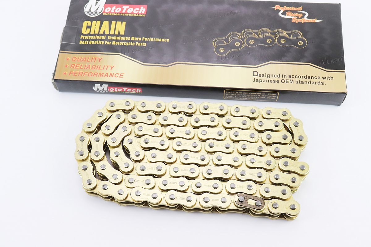 Цепь привода колеса 520HO*104L GOLD (с сальниками)