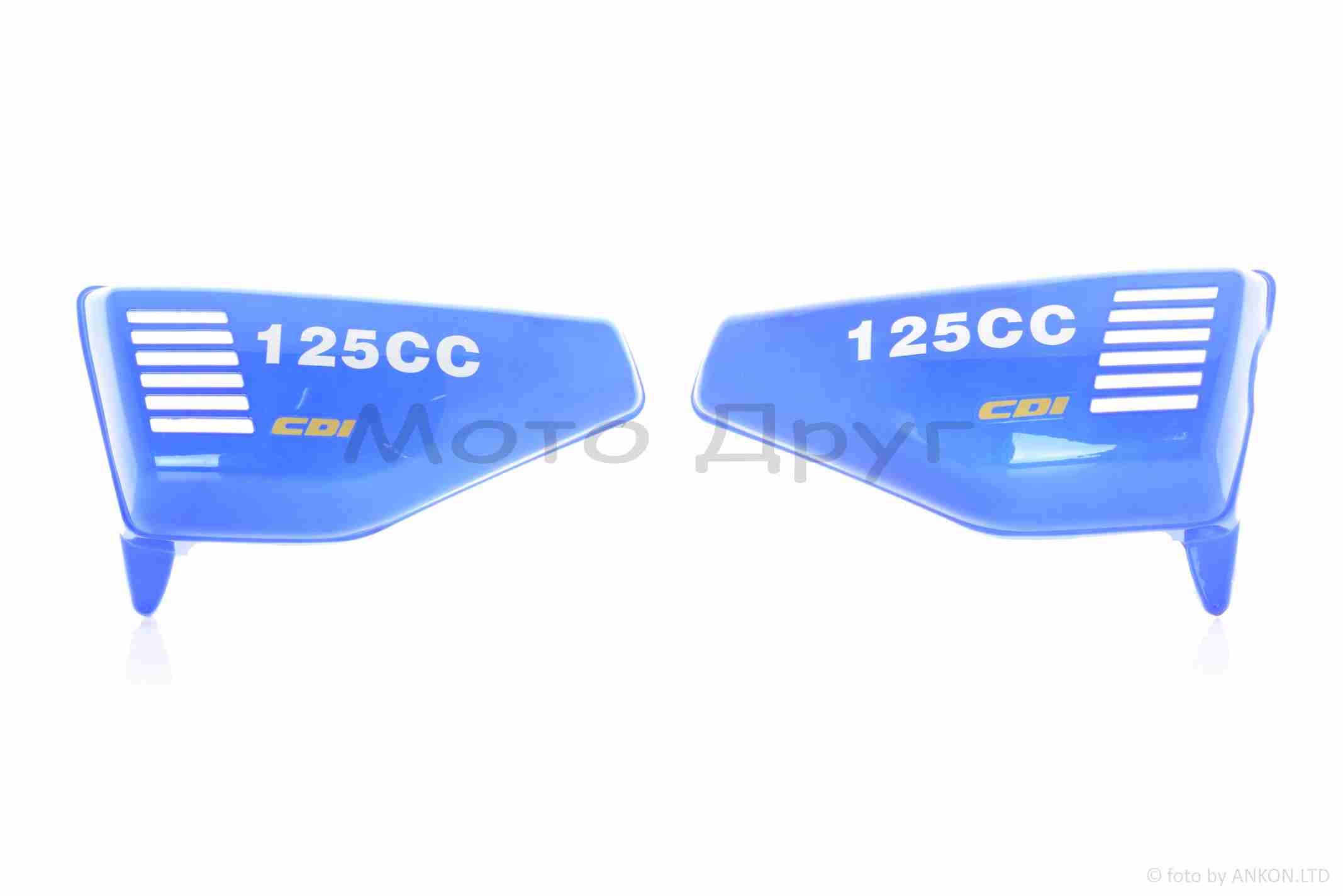 Пластик RANGER 125 боковая пара на бардачок, синие "SKYMOTO"