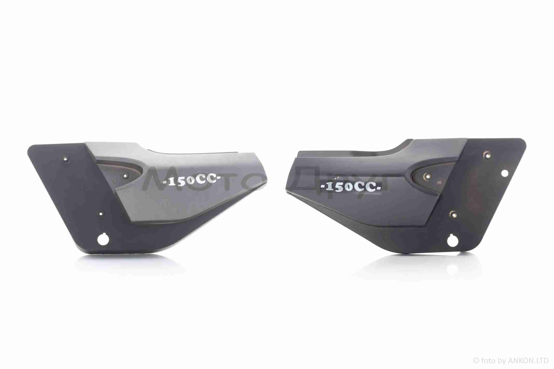 Пластик BIRD X-5 боковая пара на бардачок, серый "SKYMOTO"