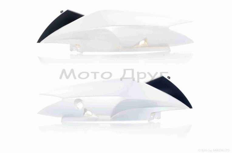 Пластик STORM, PATROL 125 (QM125T-10H) боковины, серый “SKYMOTO”