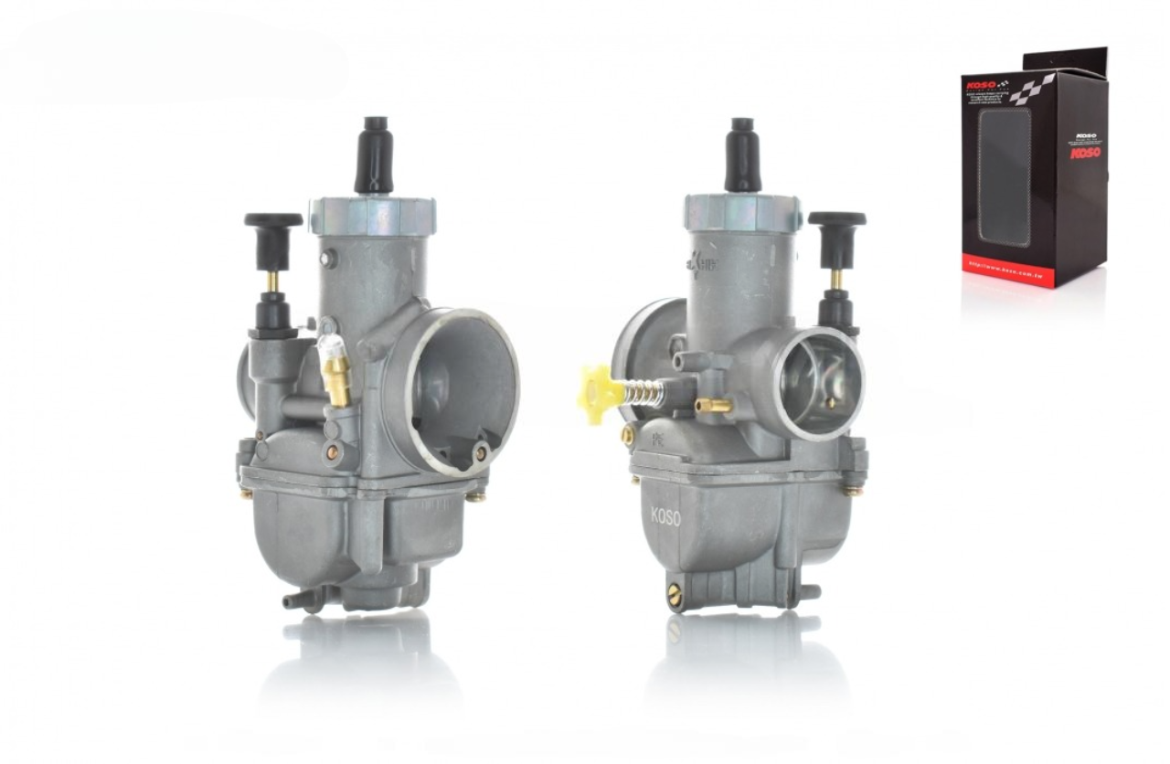 Карбюратор універсальний 30mm, ручне підкачування “KOSO” (KEIHIN)