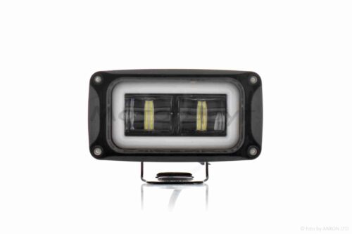 Фара додаткова діодна  прямокутна, 113-56mm, 10-80V, 20-80W, 6500K, IP67  #LPS-805  "L" - Зображення 2