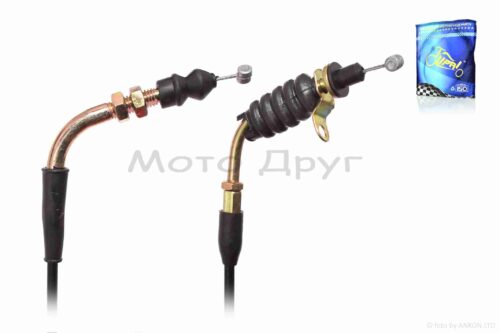 Трос газа  GY6  ухо/гайка  L2370  "LIPAI"