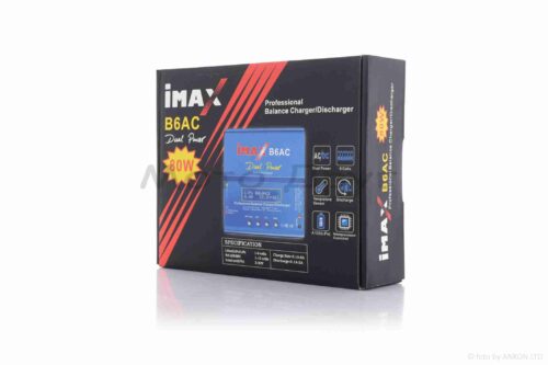 Зарядний пристрій  IMAX B6AC 80W  (клон) із вбудованим блоком живлення - Зображення 2