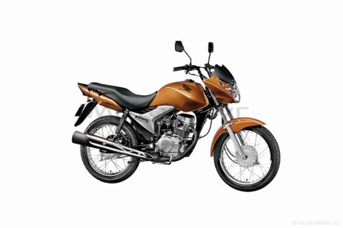Обтекатель с фарой  HONDA CG150 TITAN MIX EX 2010  красный — изображение 3