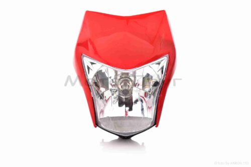 Обтекатель с фарой  HONDA XL150L  красный  (35/35W) — изображение 2
