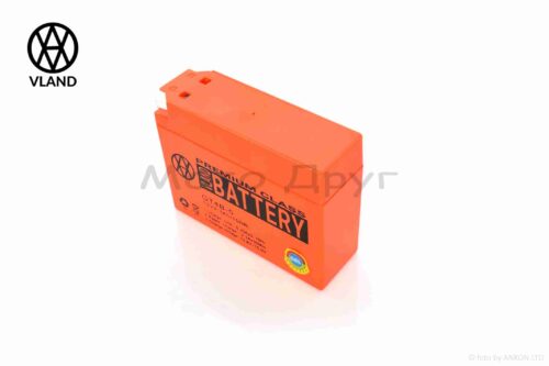 Акумулятор  GEL  12V  2.3A  Suzuki/Yamaha  115-40-90mm  GT4B-5  "VLAND"  2025 - Зображення 3