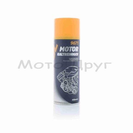 Очищувач моторного відсіку  450мл, спрей  "MANNOL"  НІМЕЧЧИНА  (MOTOR KALTREINIGER)  #9671