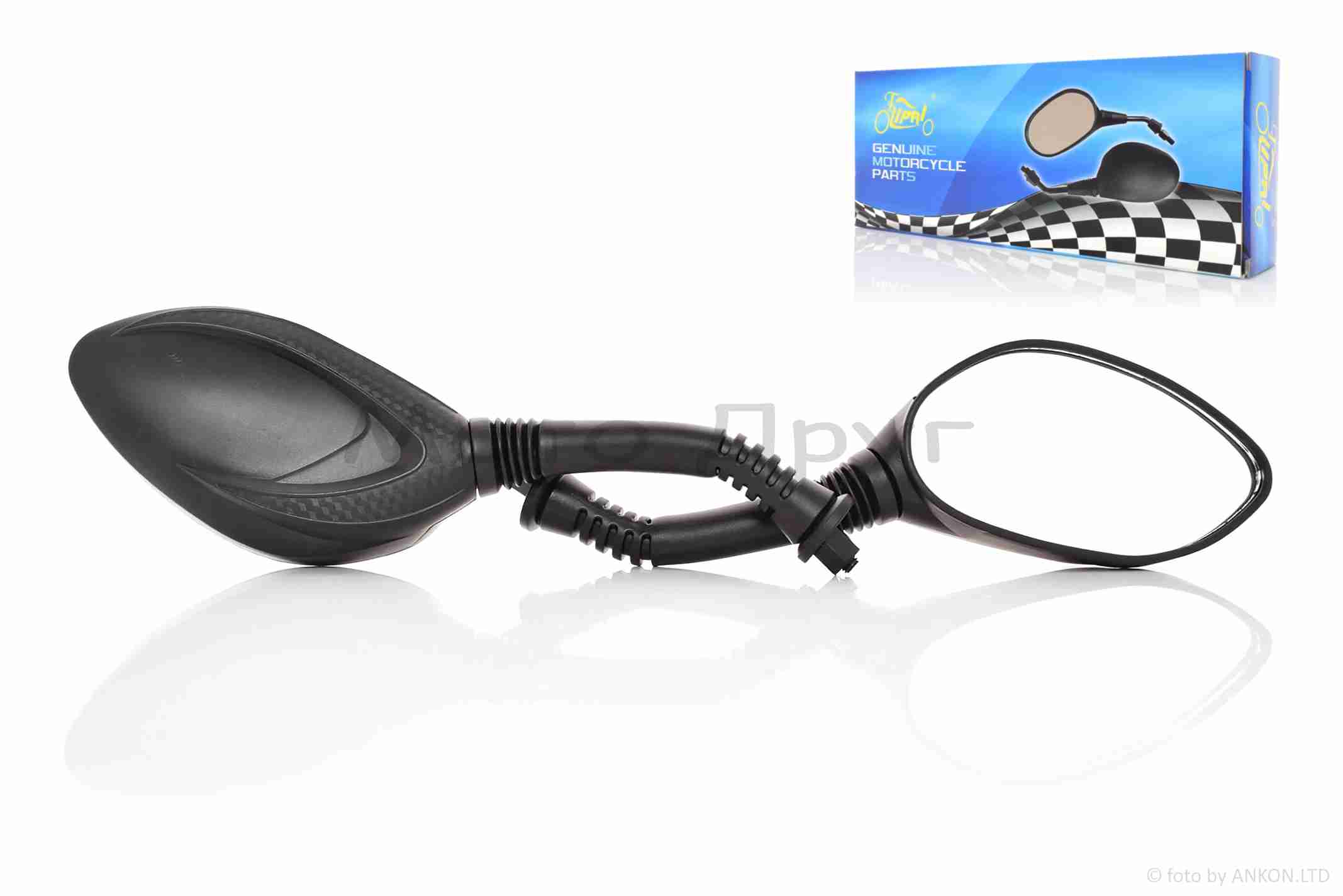 Дзеркала M8 гумова ніжка, патерн "LIPAI"