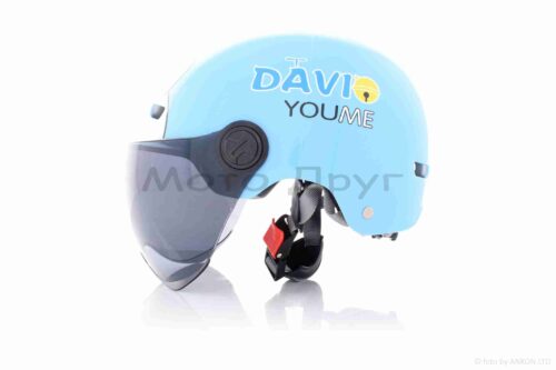 Шолом відкритий (підлітковий) "DAVID" (#315A, регулятор розміру, blue)