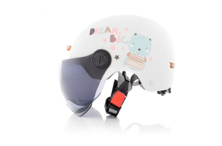 Шолом відкритий підлітковий “DAVID” (#315F-RICE, білий, M-XL, ABS)